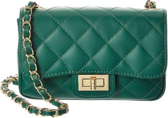 Persaman New York Cynthia Quilted Leather Crossbody