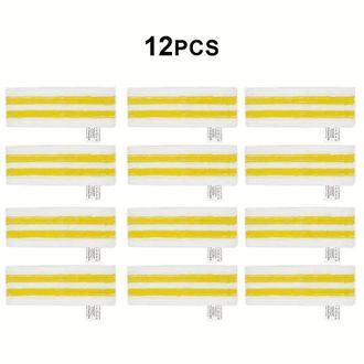 OEM Adecuado Para Las Fregonas De Vapor Karcher Sc2, Sc3, Sc4 Y Sc5: Kit De Limpieza Con Pa&ntilde;os De Cocina (12 Unidades)