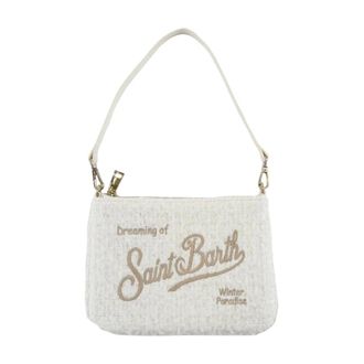 MC2 Saint Barth Tassen, Dames, Beige, ONE Size, Tweed, Parisienne Mini Tweed 10