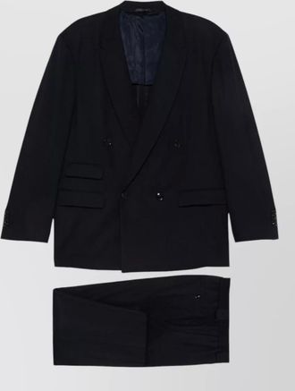 Giorgio Armani wool double-breasted coat