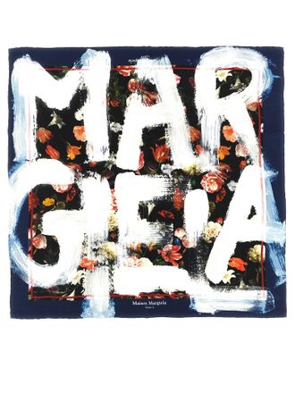 Maison Margiela Paris Scarf - Navy