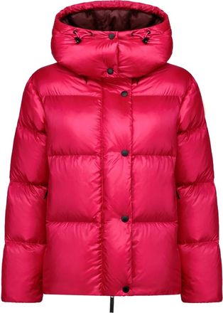 Afterlabel Piumino con cappuccio e zip - Rosa