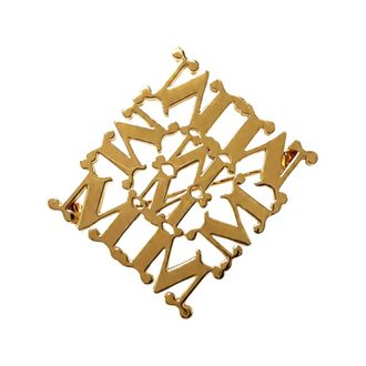 Max Mara Broches - Dames - Broches - Geel - ONE Size - Accessoires