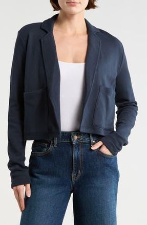 Splendid Open Front Blazer Cardigan in Navy Blue at Nordstrom Rack, Size X-Large