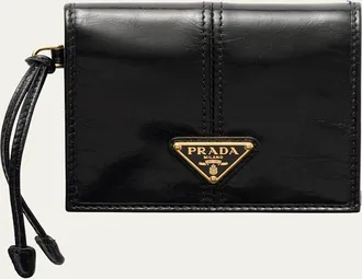 Prada Bifold Soft Leather Wallet