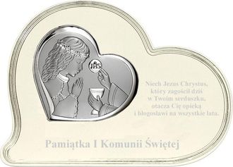 OEM Imagen Recuerdo De La Primera Comuni&oacute;n, Plata Tama&ntilde;o: 17,7x13,3cm Sku: Bc6644f/a