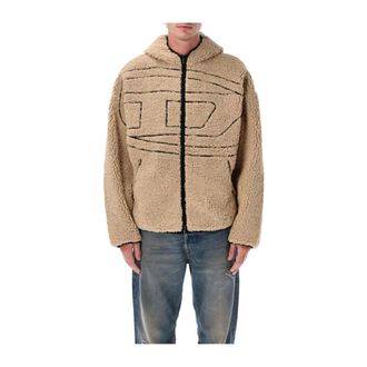 Diesel Hombre, Sudaderas, Beige, Talla: L