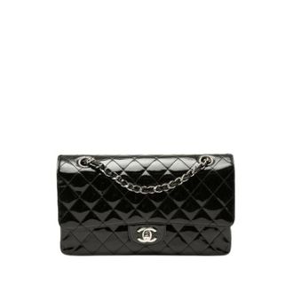 Chanel Pre-owned Classic Double Flap Shoulder Bag - Dames - Pre-owned - Zwart - Maat: ONE Size Leer