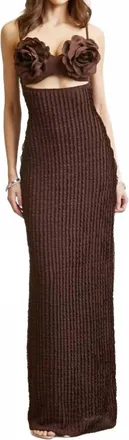 Blithe Millie Dress In Brown