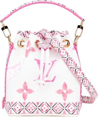 Louis Vuitton Pre-owned Bucket Bag - Dames - Vintage Tas - Wit - ONE Size - Vintage