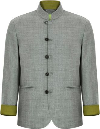Shanghai Tang Giacca con cinque bottoni - Grigio
