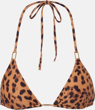 Melissa Odabash Top de bikini Cancun estampado