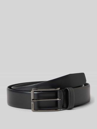 HUGO BOSS G&uuml;rtel mit Dornschlie&szlig;e Modell Erman in Black, Gr&ouml;&szlig;e 100