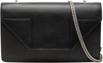 Saint Laurent Pre-owned Small Betty Crossbody Bag - Dames - Vintage Schoudertas - Zwart - ONE Size - Leer - Vintage
