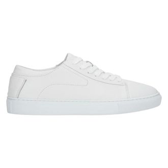 Estro & Luminara Genuine Leather Trainers - male - Estro - Sneakers - White - 10 UK - Shoes