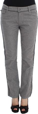 Ermanno Scervino Cotton Straight Fit Casual Womens Pants