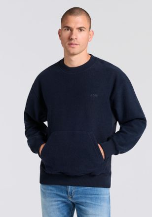 Boss Orange by Hugo Boss Sweatshirt BOSS ORANGE, Herren, Gr. XXL, dunkelblau404, Sweatware, Obermaterial: 71% Baumwolle, 29% Viskose, unifarben, regular fit normal, Rundhals, 