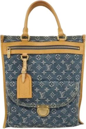 Louis Vuitton Pre-owned Tote Bags, female, Blue, Size: ONE SIZE Pre-owned Vintage Tote Bag