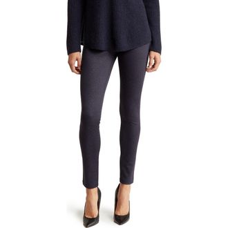 Theory Shawn Trellis Knit Leggings in Charcoal Multi at Nordstrom Rack, Size Petite