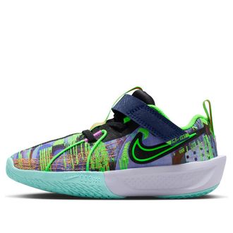 Nike (TD) Nike G.T. Cut 3 Blue Void Green Strike Hyper Violet HV2244-400
