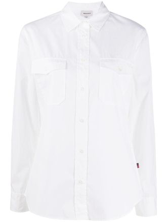 Woolrich long-sleeve shirt - women - Cotton - M - White