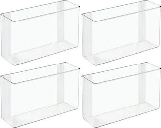 iDesign Adhesive Organizer Bin for Kitchen - Set of 4 - Clear at Nordstrom