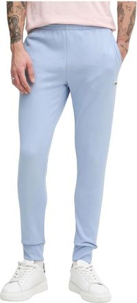Lacoste Slim Fit Trainingsbroeken - Heren - Sweatpants - Blauw - M - Katoen - Broeken