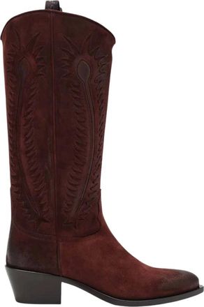 Sartore Frida Western Boot - Dames - Cowboylaarzen - Bruin - 36 1/2 EU - Leer - Schoenen