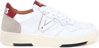 Via Roma 15 Schoenen, Dames, Wit, 40 EU, Leer, Saint Barth Sneaker