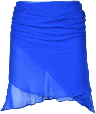 LaQuan Smith Rok - Dames - Korte rokken - Blauw - S - Rokken