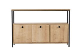 Hanah Home Credenza In Legno solace - 120 X 30 X 77 Cm - Beige