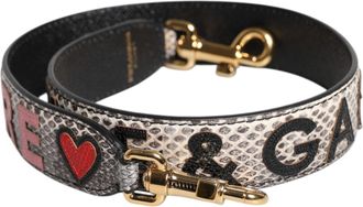 Dolce & Gabbana Womens Multicolor Dg Amore Patch Bag Shoulder Strap Ayers Calf