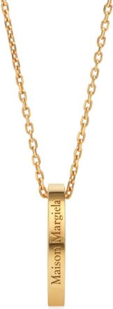 Maison Margiela Collana con pendente ad anello - Oro