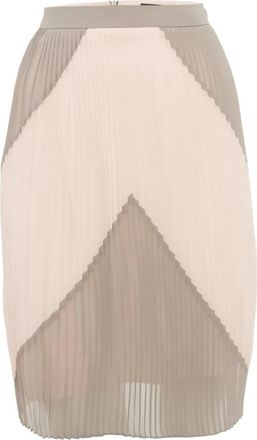 BOSS Gonna midi con design color-block - Toni neutri