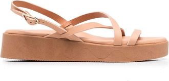 Ancient Greek Sandals Silia cross-strap sandals - women - Leather - 36 - Neutrals