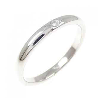 Tiffany & Co. Platinum Platinum 950 Band Ring (Pre-Owned)
