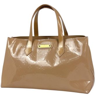 Louis Vuitton Galle Rose Florentin Monogram Vernis Handbag Tote Bag (Pre-Owned)