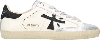 Premiata Stevend Sneakers - Dames - Sneakers - Wit - 41 EU - Leer - Schoenen