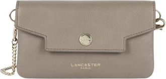 Lancaster Mademoiselle Grace Mini Clutch - Dames - Tassen - Beige - Maat: ONE Size Katoen