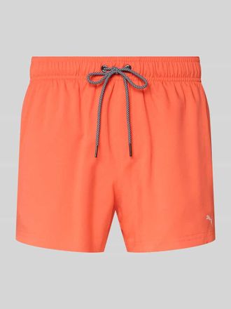 Puma Badehose mit Seitentaschen und Klettverschlusstasche hinten in Koralle, Gr&ouml;&szlig;e XXL