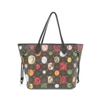 Louis Vuitton Pre-owned Monogram LV x Fornasetti Neverfull Bag Limited - Pre-owned - Mujer - Marr&oacute;n - ONE SIZE