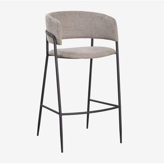 Sklum Taburete Alto Tapizado Nalon Sklum