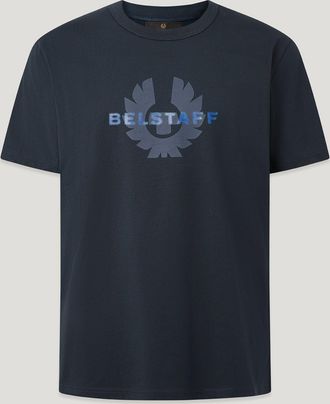 Belstaff T-shirt Surface Uomo Jersey Di Cotone Inchiostro Scuro 2xl