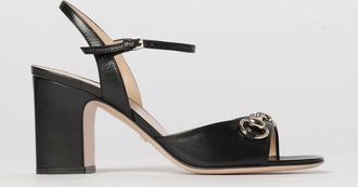 Gucci Sandalo Gucci in pelle con morsetto Horsebit