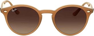 Ray-Ban Brown Gradient Round Unisex Sunglasses RB2180 616613 49