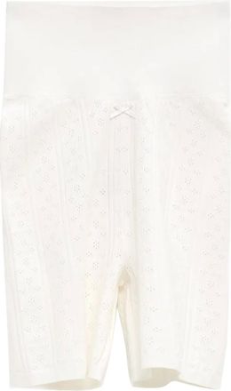 J.W.Anderson Pointelle shorts met strik - Wit