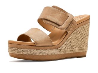 Kork-ease Raya Womens Wedge Shoes Natural (Sand) : 11 M, Leather