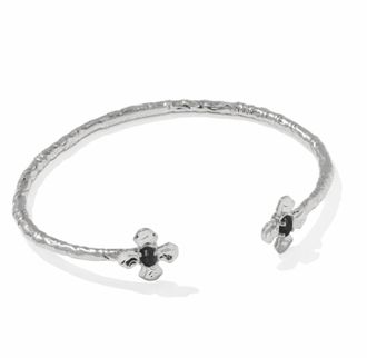 Kendra Scott Womens Leanne Bracelet In Silver Black Granite