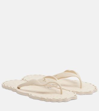 Zimmermann Seafoam thong sandals