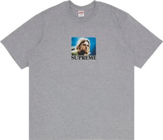 SUPREME T-shirt Kurt Cubain - Grigio